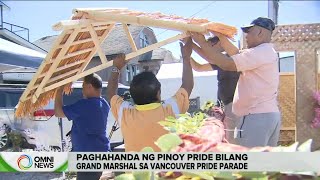 Paghahanda ng Pinoy Pride bilang grand marshal sa Vancouver Pride Parade | OMNI News Filipino