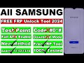 2024 FREE New Unlock FRP Tool | All Samsung FRP Bypass Android 11/12/13/14 No Test Point | No *#0*#