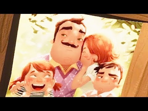 Видео: СЕМЬЯ СОСЕДА! - ПРИВЕТ СОСЕД ПОЛНАЯ ВЕРСИЯ! [Hello Neighbor] - #6