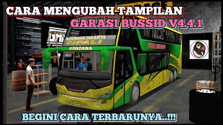 HOW TO CHANGE BUSSID GARAGE - BUSSID GARAGE CODENAME V4.4.1