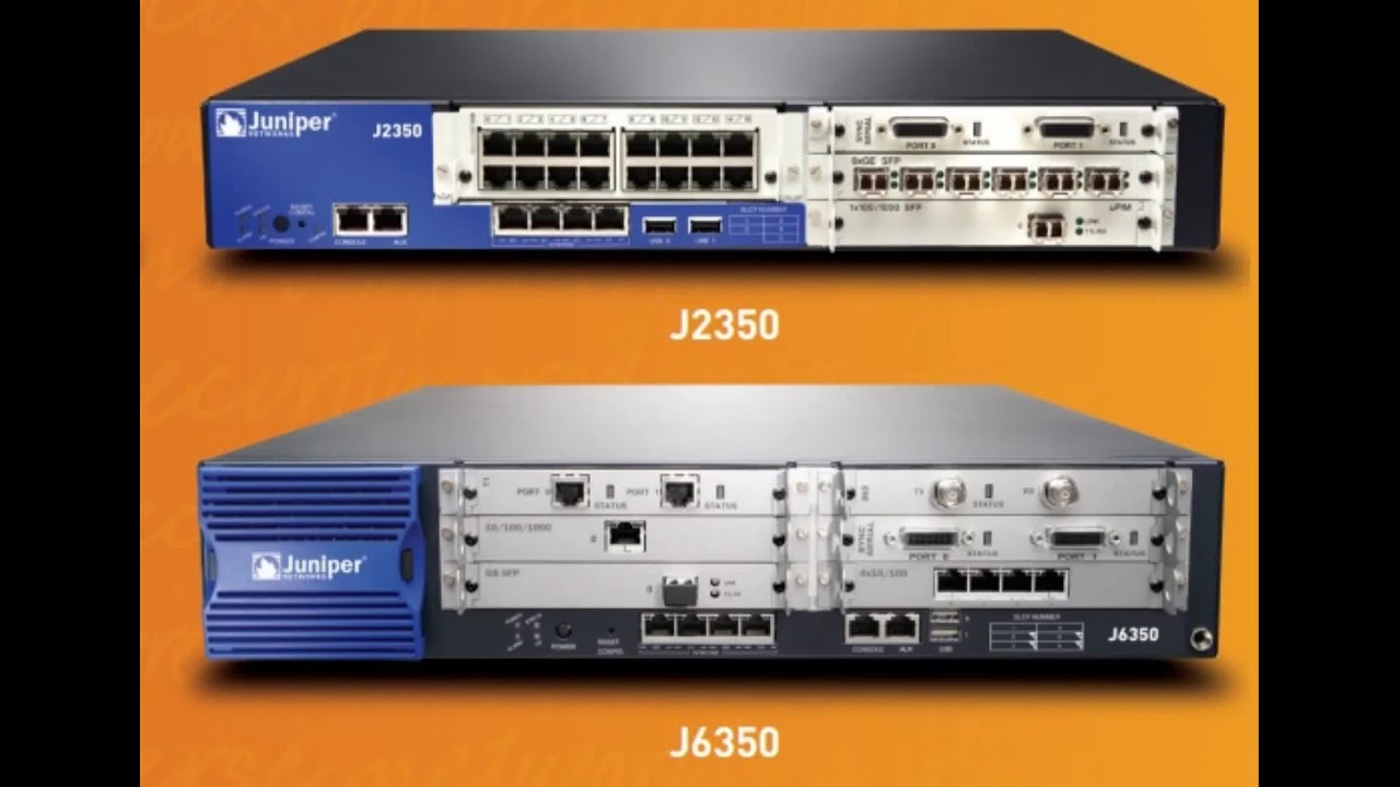 J-6350-JB Juniper Networks J-Series Gigabit Fast Ethernet Router - YouTube