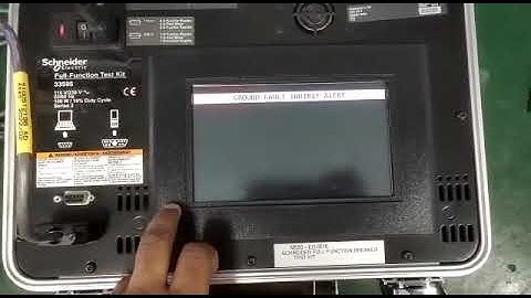 Schnieder Electric 33595 Full Function Test Kit Repair by Dynamics Circuit (S) Pte. Ltd.