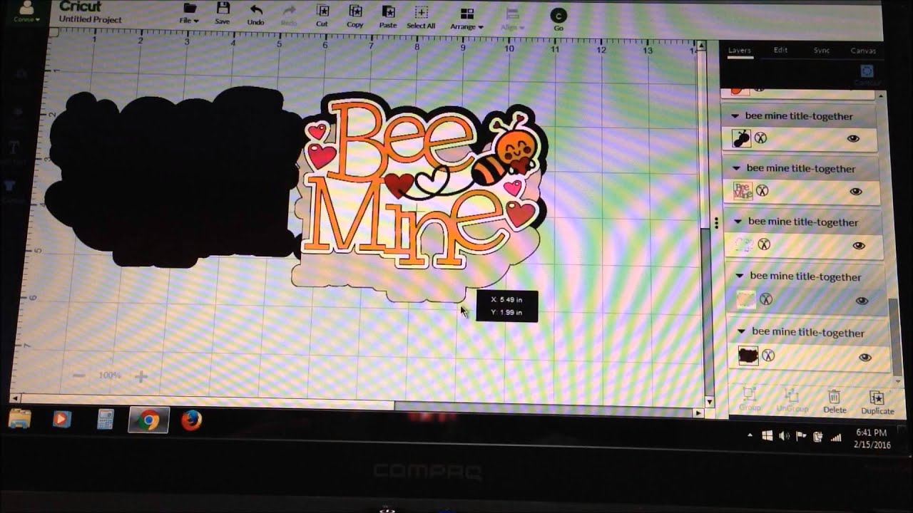 Creating a Shape Card with Cricut Design Space and an SVG