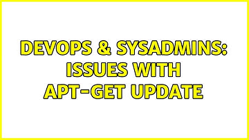 DevOps & SysAdmins: Issues with apt-get update