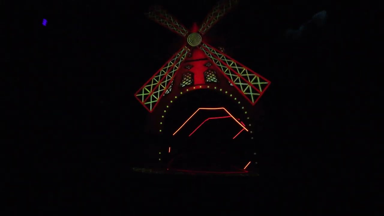 Eurosat CanCan Coaster | Europa Park in Rust | Mack Rides Dunkelachterbahn | Onride 2025 4K Winter