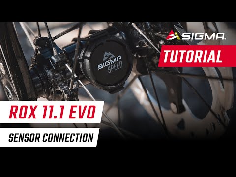 SIGMA SPORT // ROX 11.1 EVO // Sensor connection (EN)