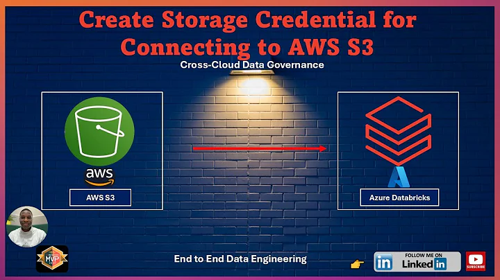 Create Storage Credential for Connecting to AWS S3