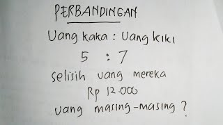 HOW TO WORK ON COMPARISON QUESTIONS ON MONEY DIFFERENCES