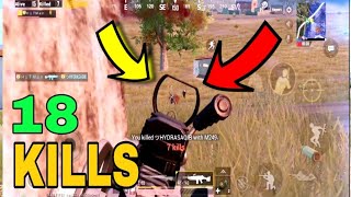 Best gameplay in season 9.New record in MiniZone pubg mobile 18+ kills😍