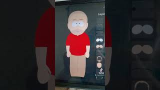 Tried to do a South Park Animation Tutorial😅 #southpark #animation #tiktok