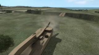 VBS2 M104 Wolverine Bridge Laying Vehicle