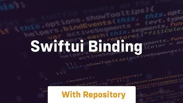 Swiftui binding
