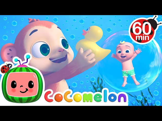 Bubbles and Ducks Swimming Song | CoComelon Animal Time | Animals for Kids class=
