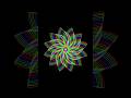 Python Created This Hypnotic Rainbow Flower 💫