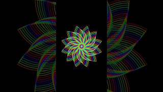 Python Created This Hypnotic Rainbow Flower 💫 News