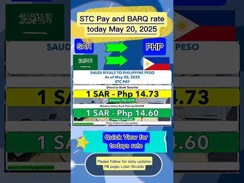 Quick View SAR To PHP Exchange Rate As Of May 20 2025 Exchangerate Saudiriyalrate Ofw Guide 
