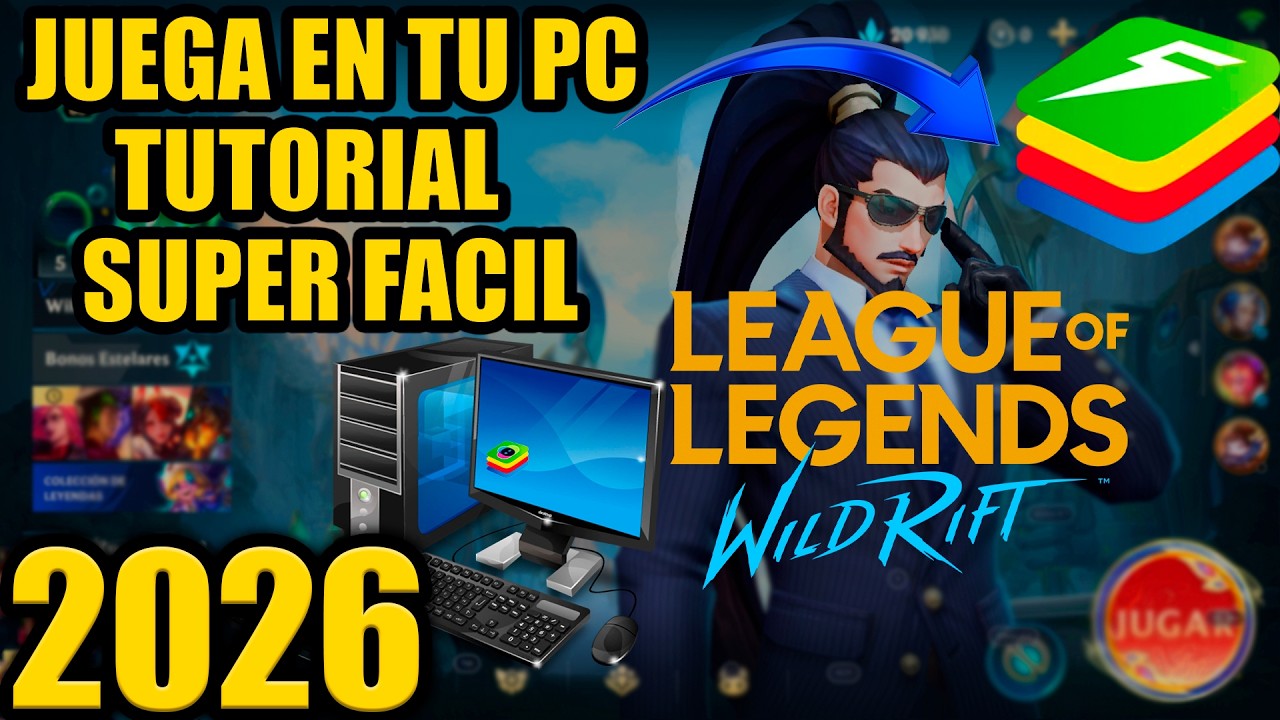Como Configurar BlueStacks Para Jugar Wild Rift En PC - YouTube