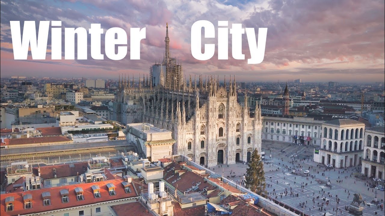 Milan By Drone Winter City. Aerial footage of Milan, Italy YouTube