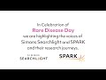 Rare disease day 2022  simons searchlight and spark voices