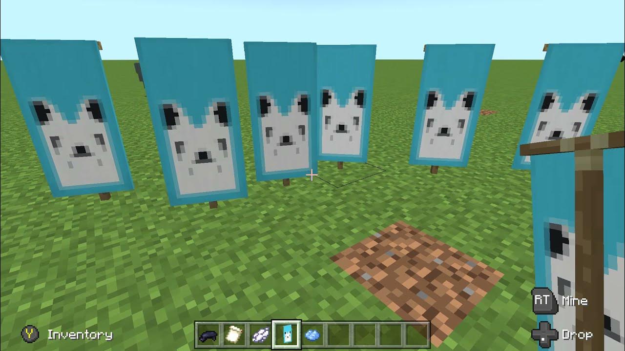 Minecraft Llama Banner YouTube