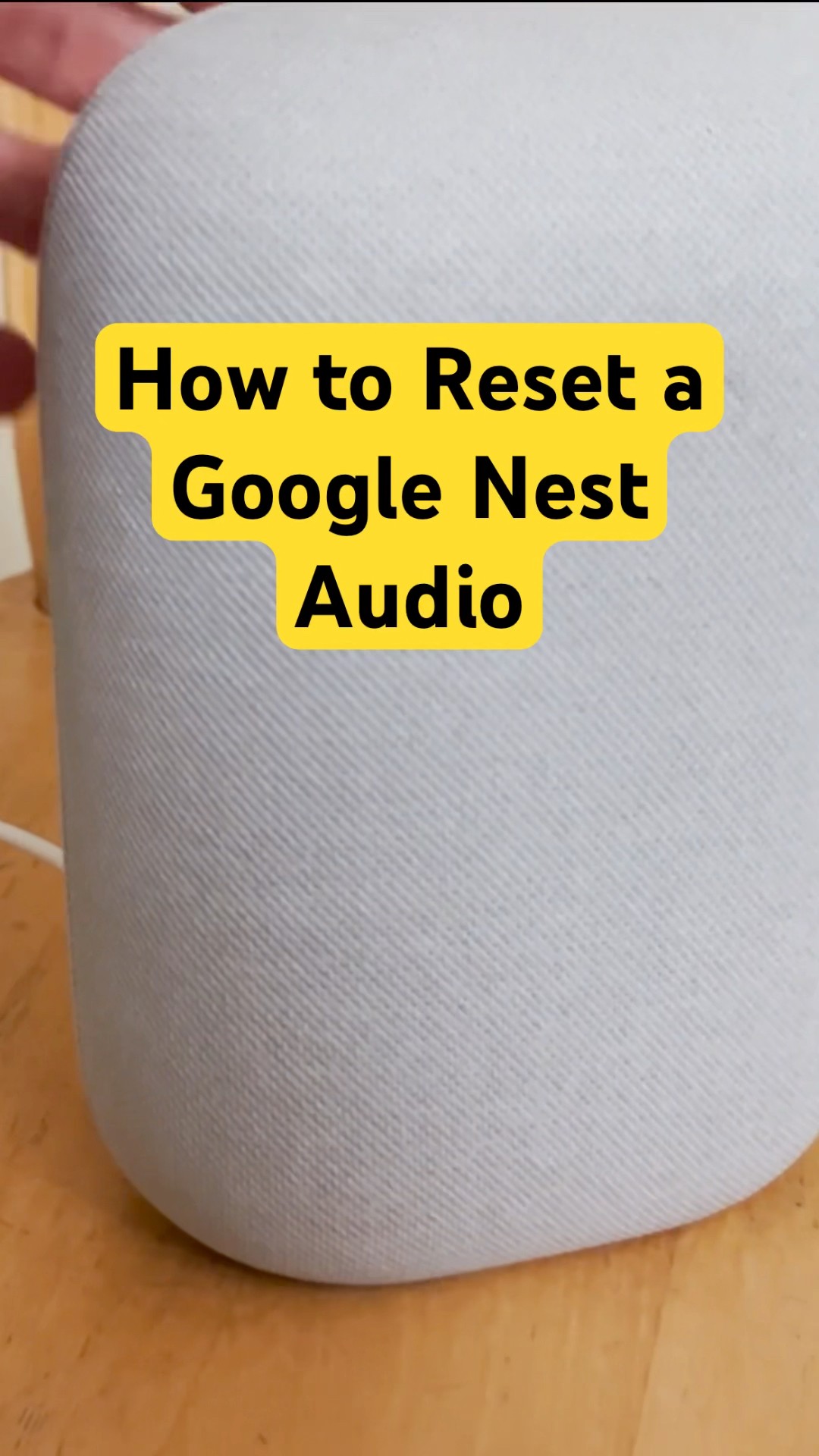 Factory Reset a Google Nest Audio device #google #nest #tips - YouTube