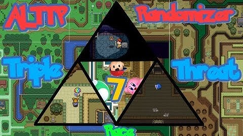 ALTTP Randomizer Triple Threat Race Part 7: Wall Masters a Plenty!
