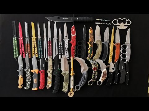 Bıçak Çakı Koleksiyonum #5 (40 Parça)