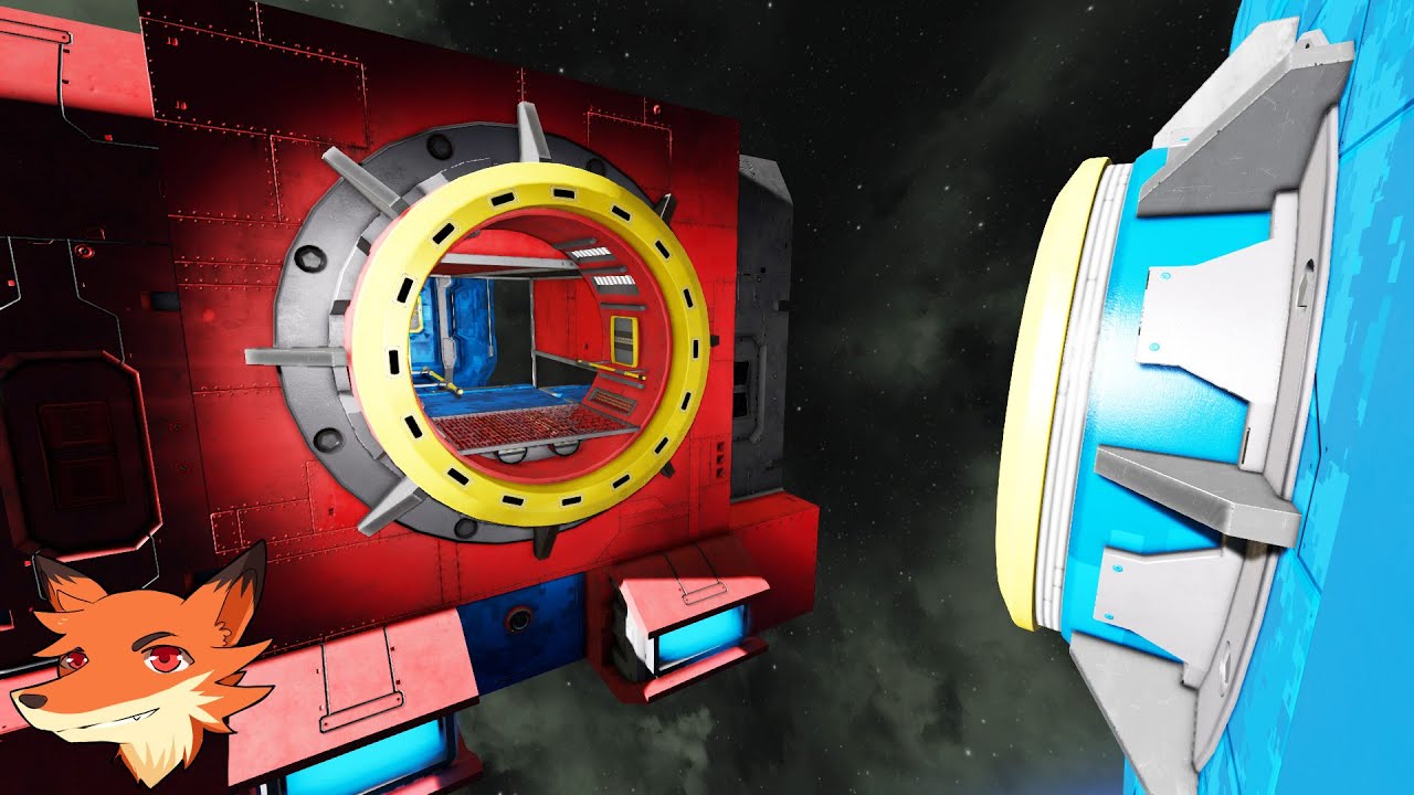 Space Engineers #22 [FR] Le début du vaisseau mère! - YouTube