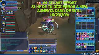 GUIA COMPLETA MEMORY SKILLS:SUPP, AT Y DEF DIGIMON MASTERS ONLINE