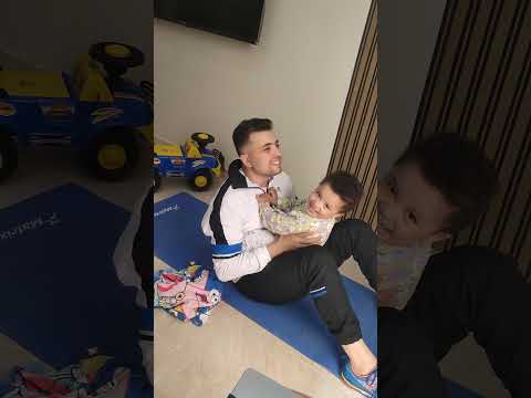 تمرين بطن مع العسل الجميل حبيبى ابنى الغالى دكتور هيثم