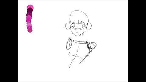 Drawing characters based off of moodboards