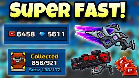How To Get Weapons SUPER FAST! | Pixel Gun 3D
