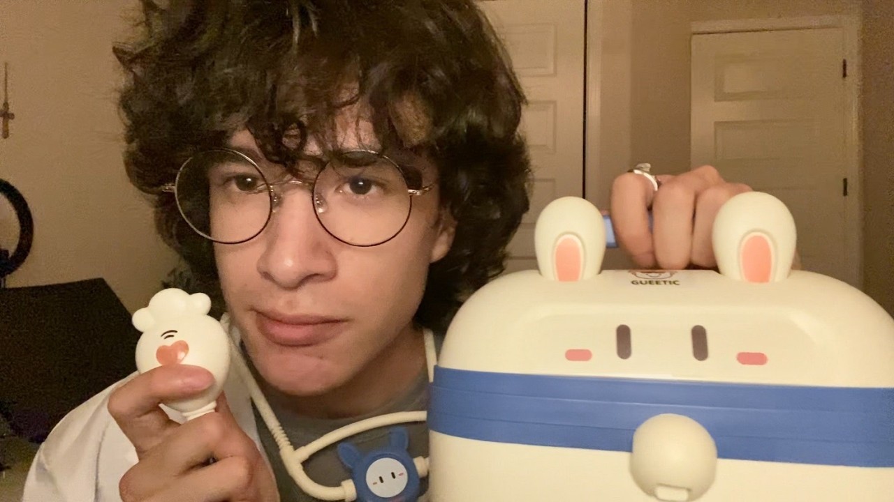 ASMR Doctor Roleplay With Kids Toy Set 🩺