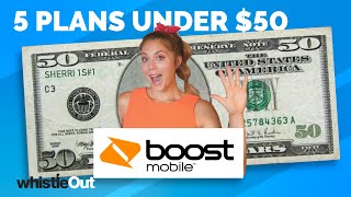 Новые планы Boost для мобильных сотовых телефонов