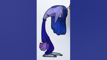Ennui InsideOut2 #insideout2 #ennui #bored #coloringpages #disney #kids  #coloring #short #shorts