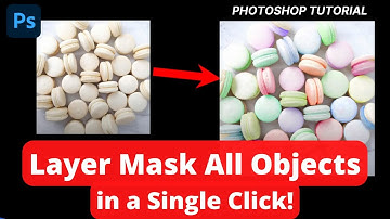 HOW-TO: Layer Mask All Objects with a Single Click! (Photoshop Tutorial)