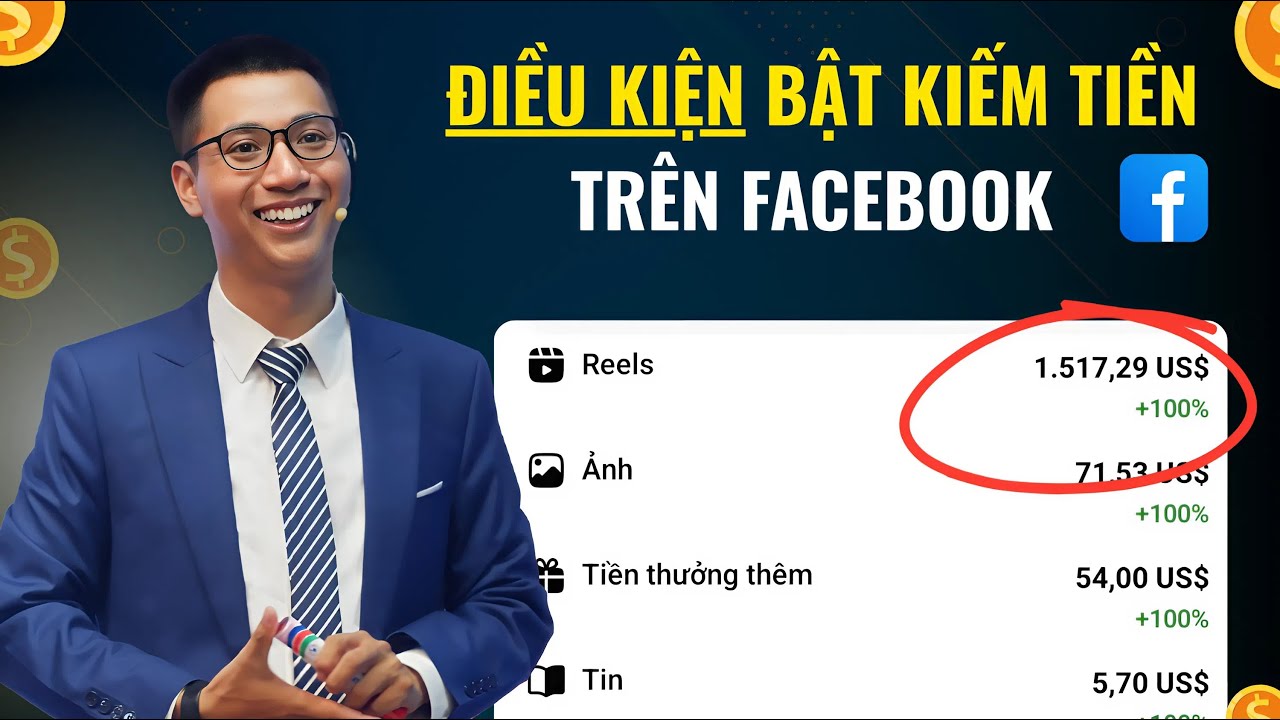 Điều kiện để bật kiếm tiền trên Facebook mới nhất 2026 | Đoàn Đức Đồng