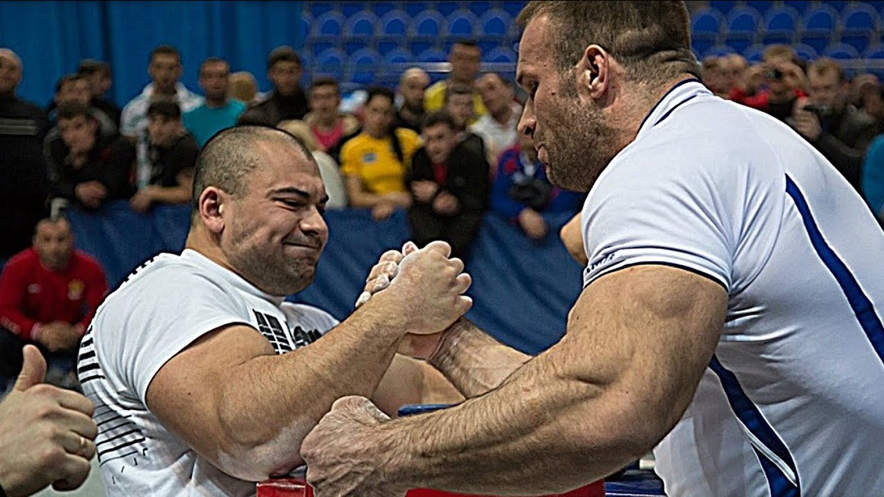 레전드라 불리운 팔씨름 시합의 기술들