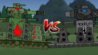 Карл 44 vs КВ 44 | MorozhkaAnimations - Мультики про танки
