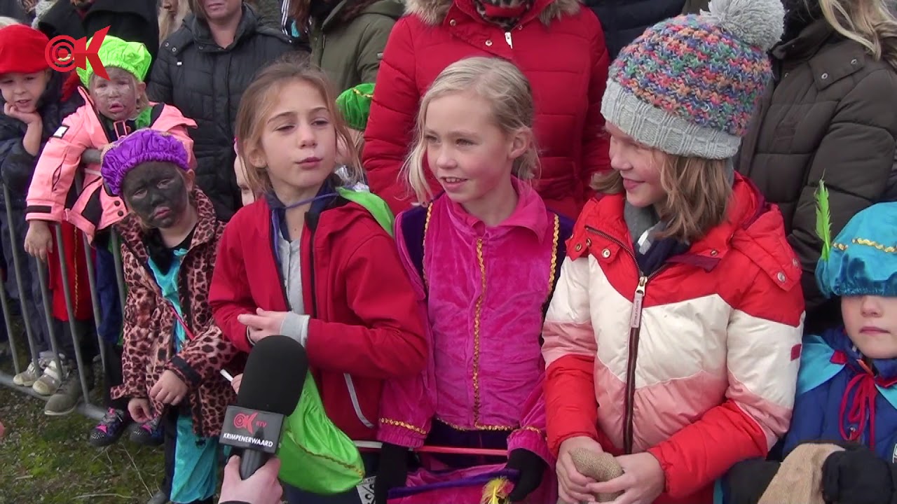 Aankomst Sinterklaas in Krimpen aan de Lek