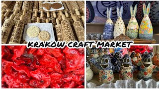 Large KRAKOW Craft Market May 2024 with 80% of stalls you'd find at the Christmas & Easter markets