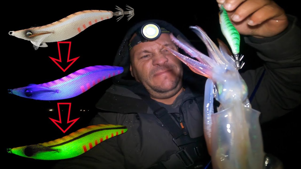 Kolpo Squid squid jigs Glow 1