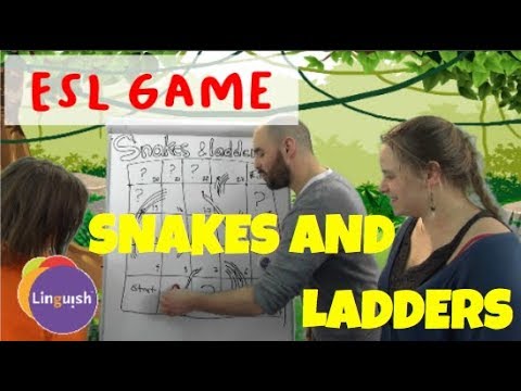 Snakes and Ladders, Online ESL Game