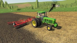 We made a mistake | Harvesting corn and cultivating the fields | Back in my day 15 | Farming sim 19