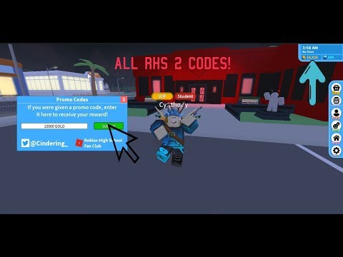 All The Rhs 2 Codes Roblox Youtube - promo codes for rhs2 roblox 2020