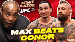 Daniel Cormier REACTS to BRUTAL Conor McGregor injury vs. Max Holloway, CRAZY Paddy Pimblett win