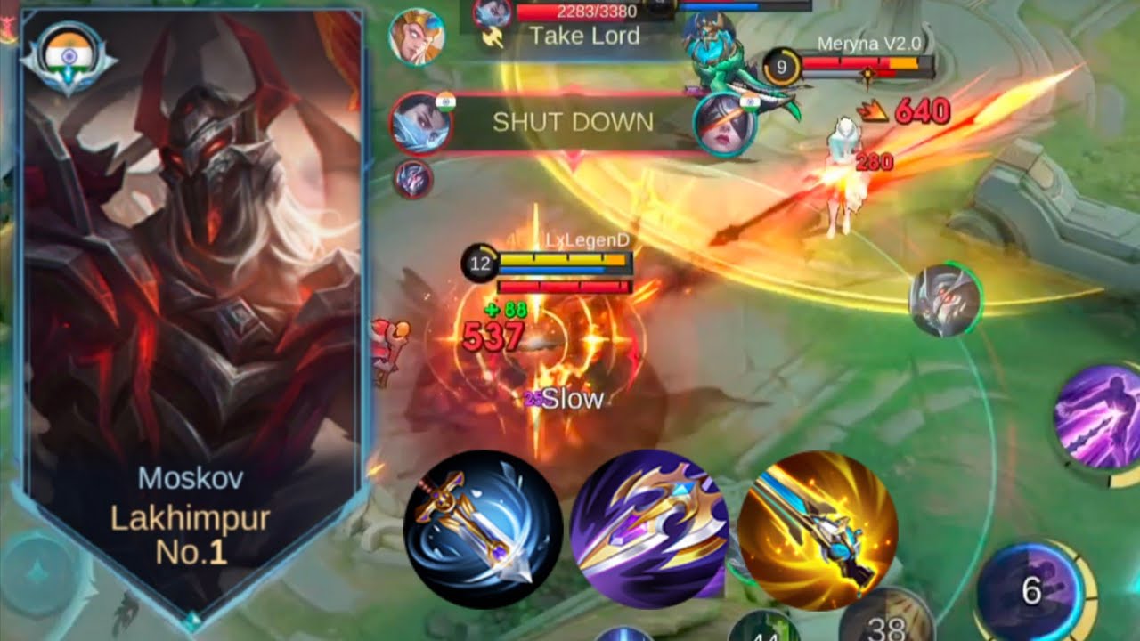 MOSKOV INSANE CRIT DAMAGE! BUILD TOP GLOBAL 2025 - YouTube