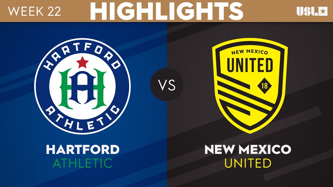 8.5.2023 | Hartford Athletic vs. New Mexico United - Game Highlights