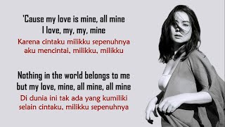Mitski - My Love Mine All Mine | Lirik Terjemahan Indonesia