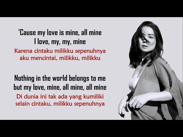 Mitski - My Love Mine All Mine | Lirik Terjemahan Indonesia class=